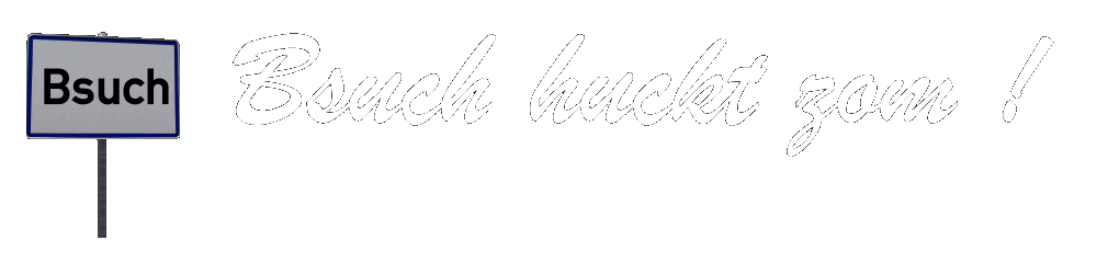 Bsuch huckt zom !